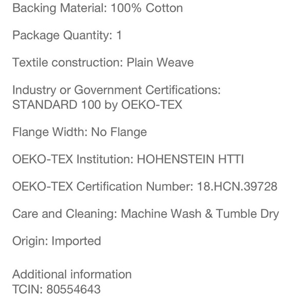 NEW set of 2 Threshold pick stitch stripe Shams - Picture 7 of 8